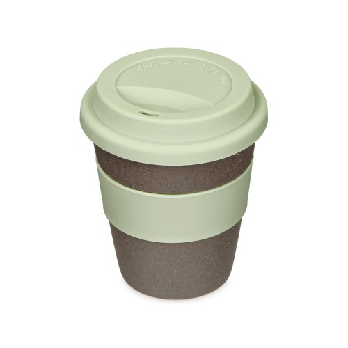 Стакан с силиконовой крышкой "Cafe", olive