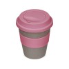 Стакан с силиконовой крышкой "Cafe", dust pink