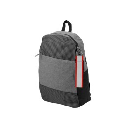 Светоотражающий брелок Reflector, серебристый/красный