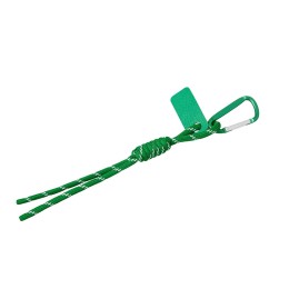 Брелок-веревочка на карабине "Trinket", зеленый