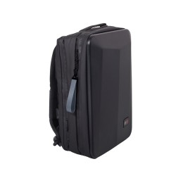 Ремувка с черным карабином "Summit", 2 см, серый/ченый