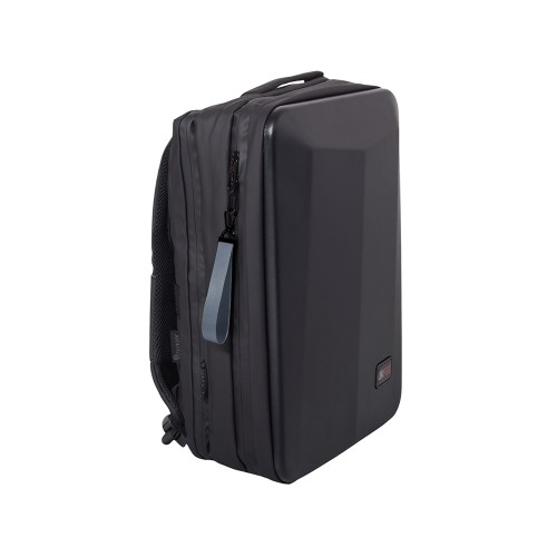 Ремувка с черным карабином "Summit", 2 см, серый/ченый