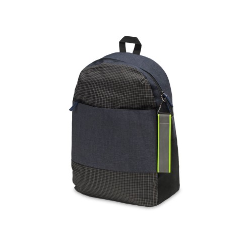 Светоотражающий брелок Reflector, серебристый/неоновый зеленый