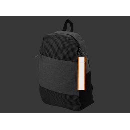 Светоотражающий брелок Reflector, серебристый/неоновый оранжевый