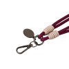 Брелок-браслет "Bohemian", бургунди