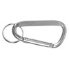 Брелок-карабин из переработанного алюминия "Alumina", серебристый