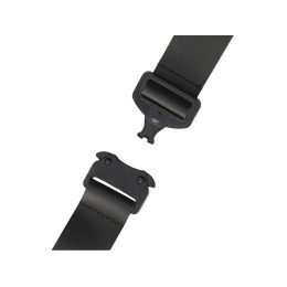 Отстегивающийся брелок-ремувка из эко-кожи "Ninja", черный