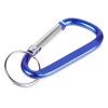Брелок-карабин из переработанного алюминия "Alumina", синий