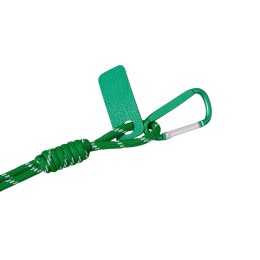 Брелок-веревочка на карабине "Trinket", зеленый