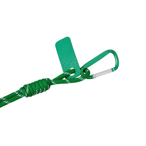 Брелок-веревочка на карабине "Trinket", зеленый