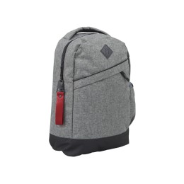 Брелок-ремувка из эко-кожи с карабином "Domino", красный