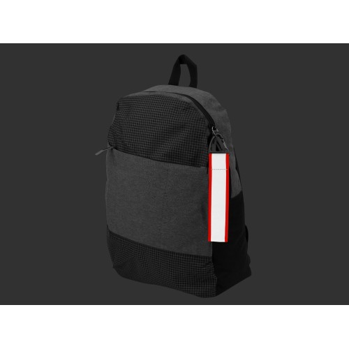 Светоотражающий брелок Reflector, серебристый/красный