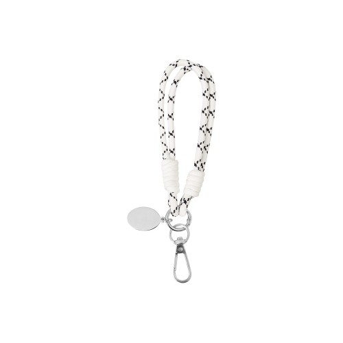 Брелок-браслет "Bohemian", черно-белый
