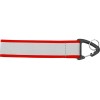 Светоотражающий брелок Reflector, серебристый/красный