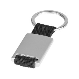 Брелок "Mondo", серебристый/черный