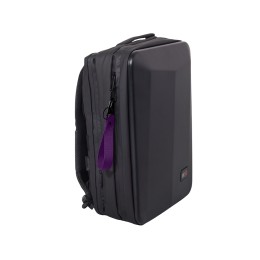 Ремувка "Force" с усиленным карабином, 2,5 см, фиолетовый/черный