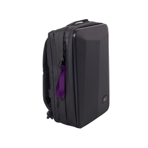 Ремувка "Force" с усиленным карабином, 2,5 см, фиолетовый/черный