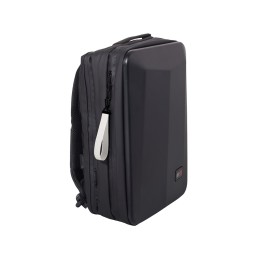 Ремувка с черным карабином "Summit", 2 см, белый/черный