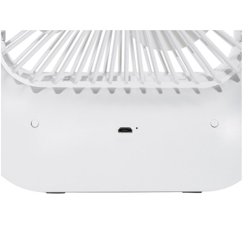 Настольный вентилятор с плавным регулированием скорости "Circa", белый