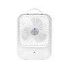 Настольный вентилятор с плавным регулированием скорости "Circa", белый