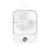 Настольный вентилятор с плавным регулированием скорости "Circa", белый
