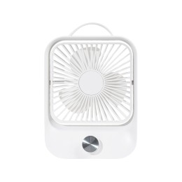 Настольный вентилятор с плавным регулированием скорости "Circa", белый
