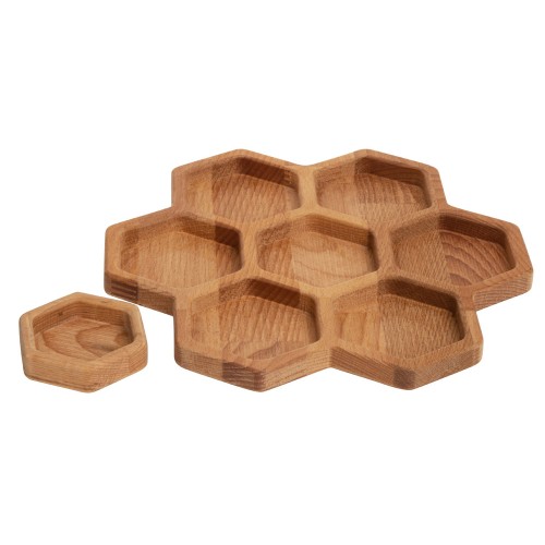 Менажница соты с одной соусницей "Соты"