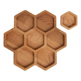 Менажница соты с одной соусницей "Соты" (Р)