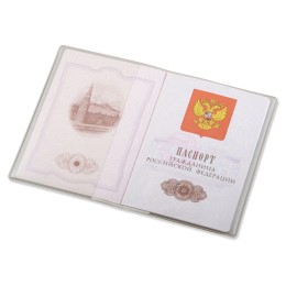 Классическая обложка для паспорта "Favor", белая