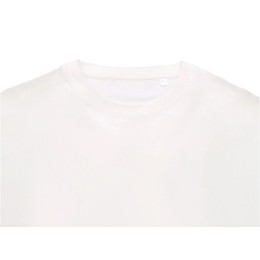 Футболка Kyoto из джерси 180 г/м2 с пич отделкой, унисекс, молочный