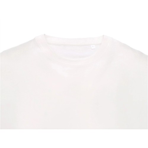 Футболка Kyoto из джерси 180 г/м2 с пич отделкой, унисекс, молочный