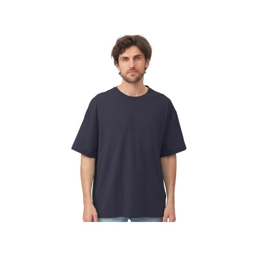 Футболка оверсайз «Vienna» унисекс , темно-синий