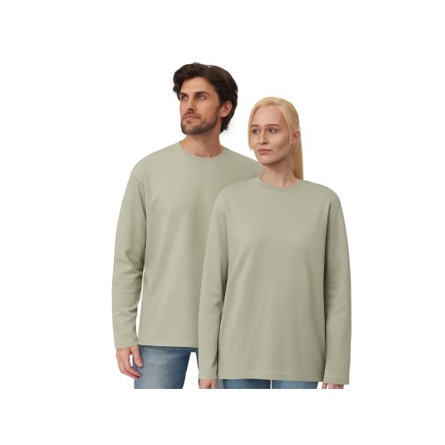 Лонгслив оверсайз «Berlin» унисекс, оливковый