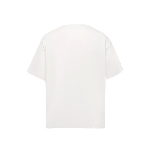 Футболка Kyoto из джерси 180 г/м2 с пич отделкой, унисекс, молочный