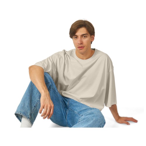 Футболка Berlin к/р оверсайз, 100% хлопок, 180гр, бежевый