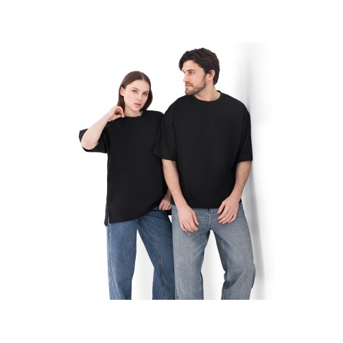 Футболка оверсайз «Beta.01» унисекс, черный