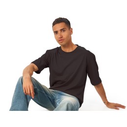 Футболка оверсайз «Liyon» унисекс, темно-серый