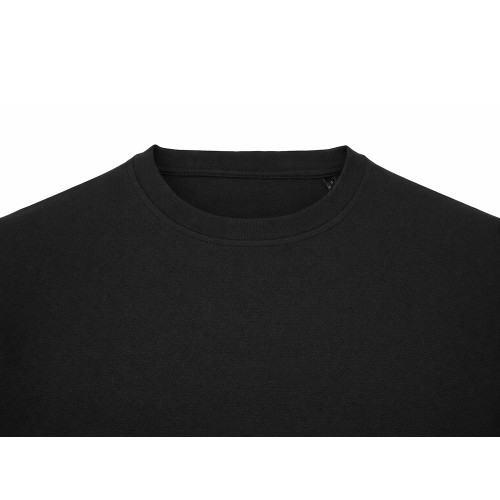 Футболка Kyoto из джерси 180 г/м2 с пич отделкой, унисекс, черный