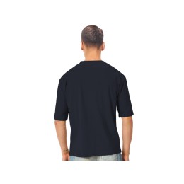 Футболка оверсайз «Liyon» унисекс, темно-синий