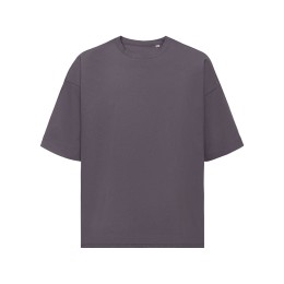 Футболка оверсайз «Beta.01» унисекс, темно-серый