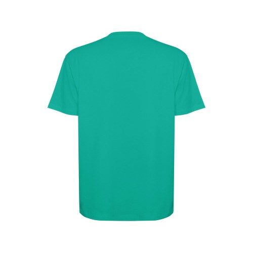 Футболка оверсайз «Bull» унисекс, тропический бирюзовый