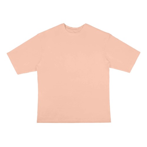 Футболка Berlin к/р оверсайз, 100% хлопок, 180гр, лососевый