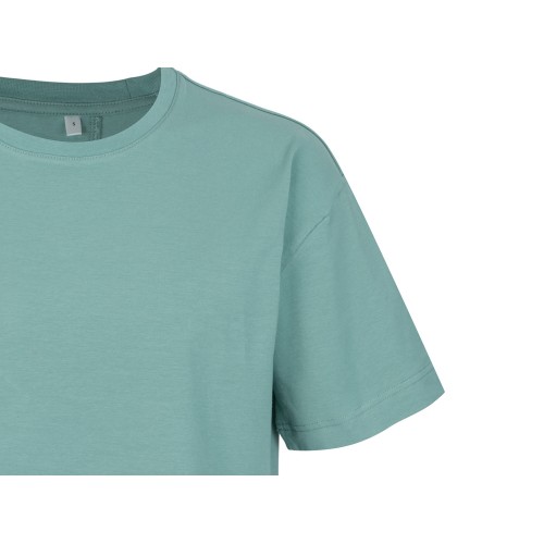 Футболка оверсайз «Vienna» унисекс , припылено-бирюзовый