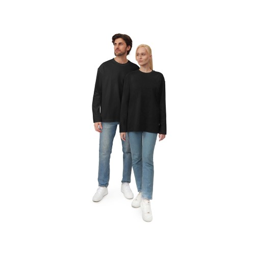 Лонгслив оверсайз «Berlin» унисекс, черный