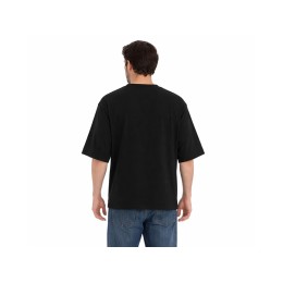 Футболка Kyoto из джерси 180 г/м2 с пич отделкой, унисекс, черный