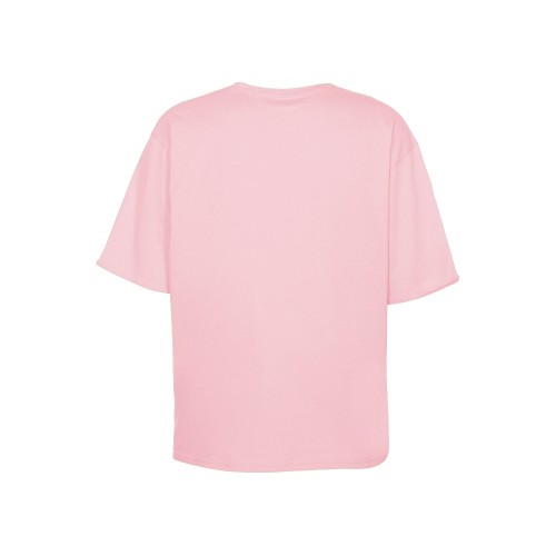 Футболка оверсайз «Liyon» унисекс, розовый