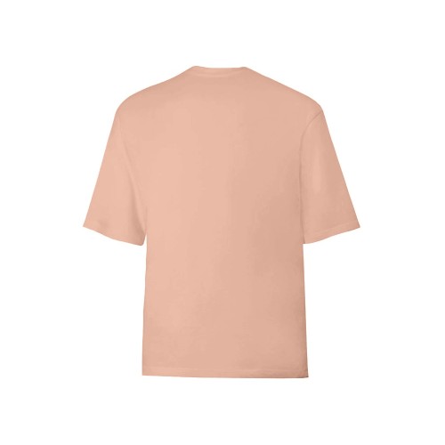 Футболка Berlin к/р оверсайз, 100% хлопок, 180гр, лососевый