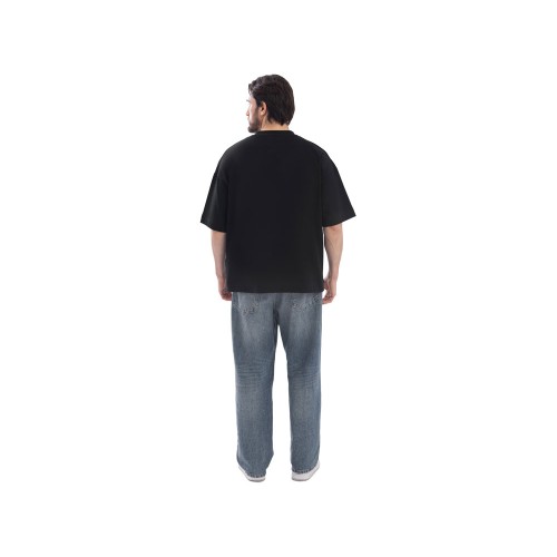 Футболка оверсайз «Beta.01» унисекс, черный