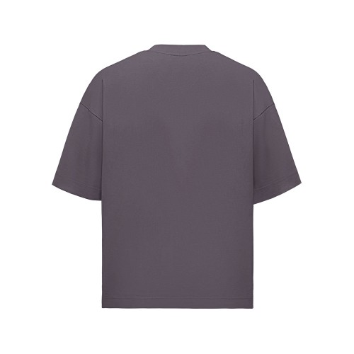 Футболка оверсайз «Beta.01» унисекс, темно-серый