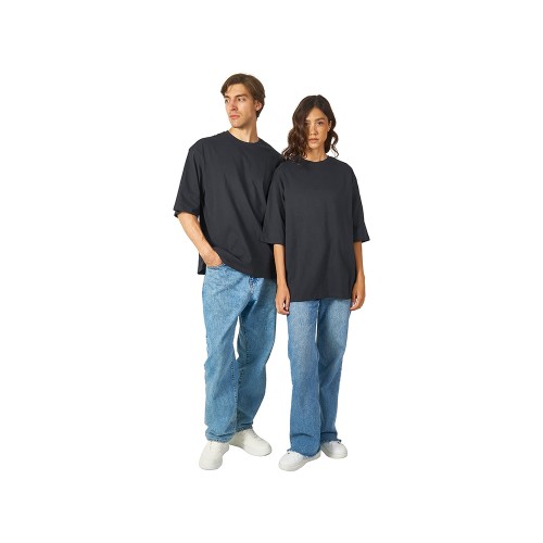 Футболка Berlin к/р оверсайз, 100% хлопок, 180гр, темно-серый